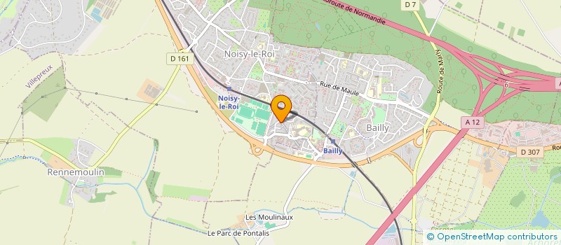 localisation de l'entreprise MADAME SUZANE DEPRAETER à NOISY-LE-ROI