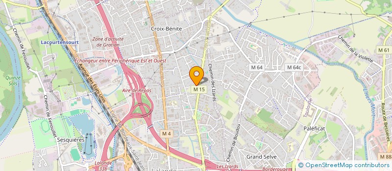 localisation de l'entreprise MADAME SUZANE LOUISON à TOULOUSE