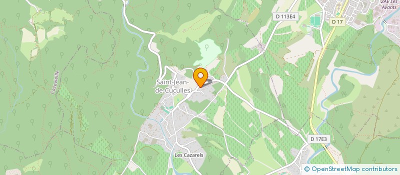 localisation de l'entreprise MADAME SUZANE TONDUT  SAINT-JEAN-DE-CUCULLES