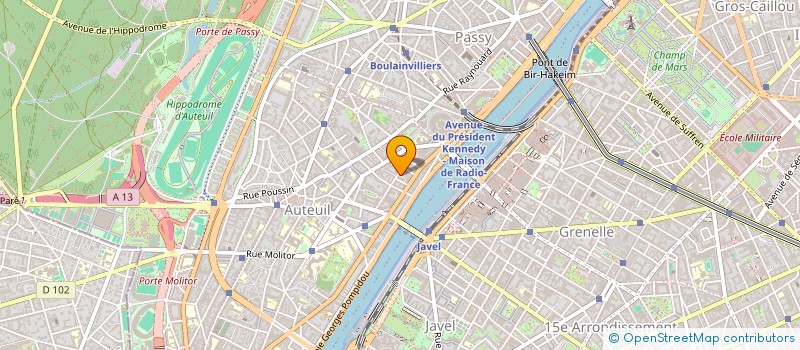 localisation de l'entreprise MADAME SUZANNA PAPP  PARIS