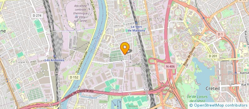 localisation de l'entreprise MADAME SUZANNA PEKZADIAN à ALFORTVILLE