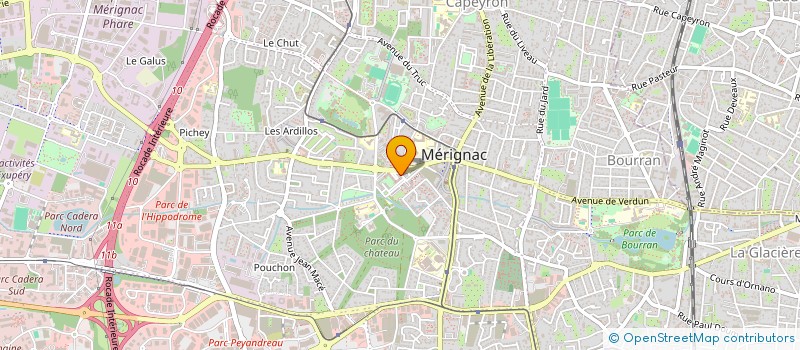 localisation de l'entreprise MADAME SUZANNA TOROSSIAN  MERIGNAC