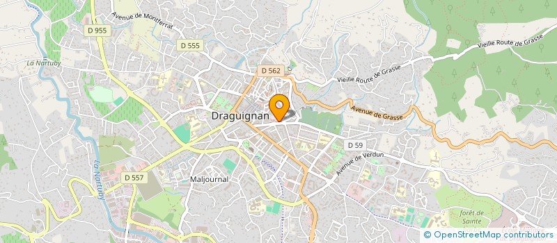 localisation de l'entreprise MADAME SUZANNE ANDRAOS à DRAGUIGNAN