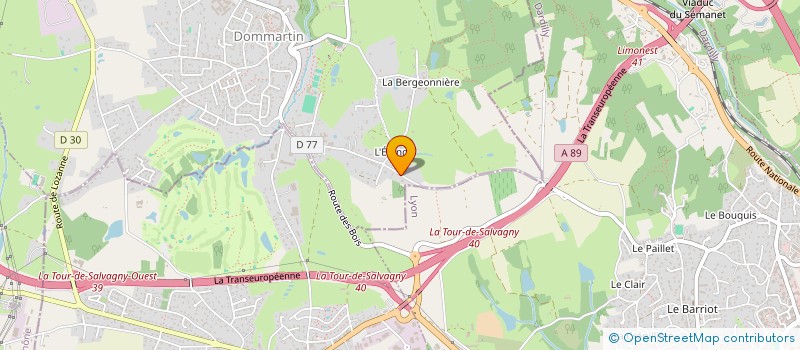 localisation de l'entreprise MADAME SUZANNE APRAHAMIAN  DOMMARTIN