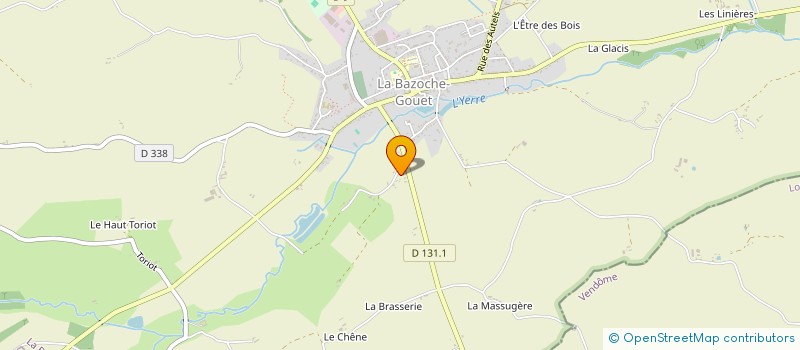 localisation de l'entreprise MADAME SUZANNE AUBRY à SAINT-BOMER
