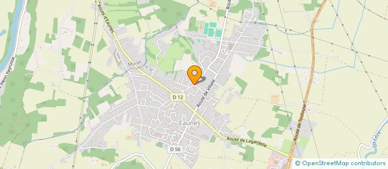 localisation de l'entreprise MADAME SUZANNE AZAM  EAUNES