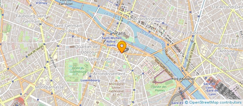 localisation de l'entreprise MADAME SUZANNE BACHELARD  PARIS