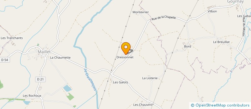 localisation de l'entreprise MADAME SUZANNE BALLEREAU à MAILLET
