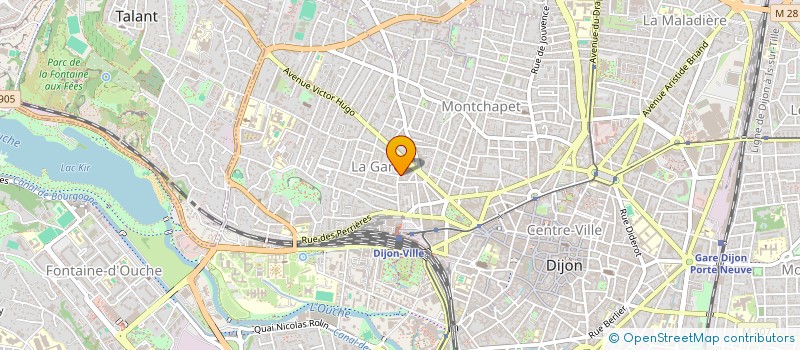 localisation de l'entreprise MADAME SUZANNE BARBEY  DIJON