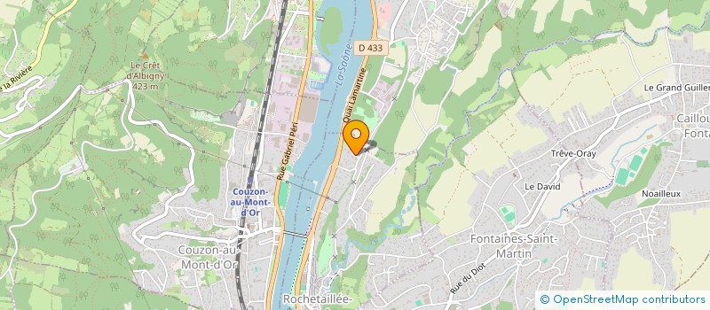 localisation de l'entreprise MADAME SUZANNE BARRATT  ROCHETAILLEE-SUR-SAONE