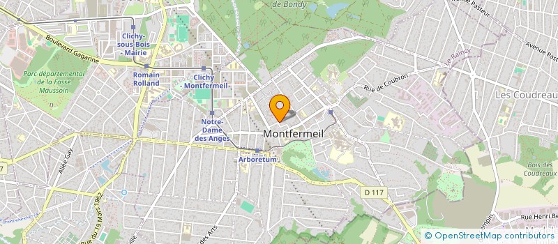 localisation de l'entreprise MADAME SUZANNE BAVOUZET  MONTFERMEIL