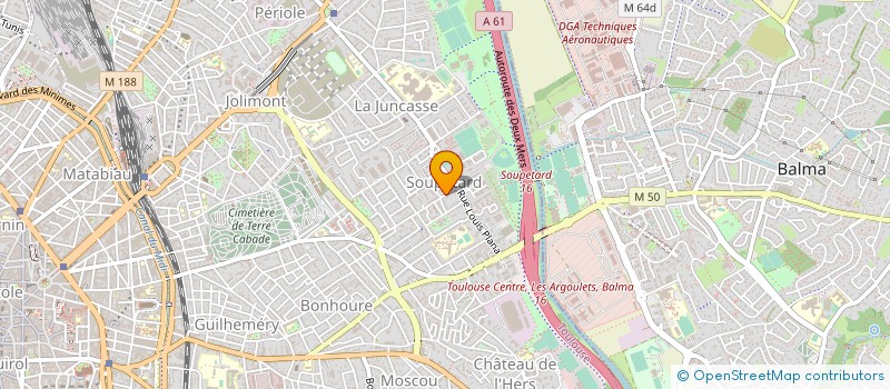 localisation de l'entreprise MADAME SUZANNE BELLAN à TOULOUSE