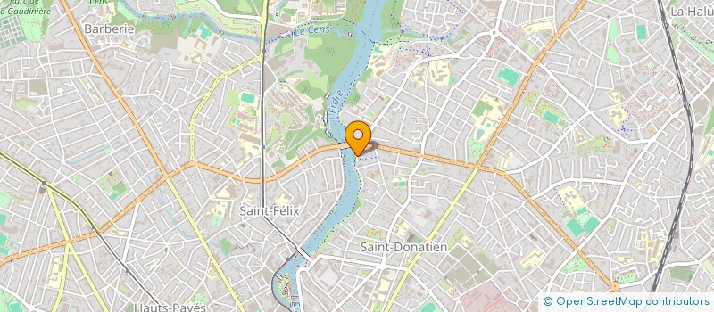 localisation de l'entreprise MADAME SUZANNE BERNARD à NANTES