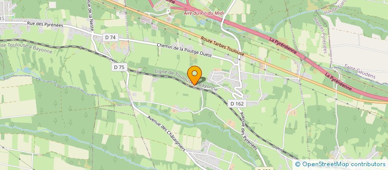 localisation de l'entreprise MADAME SUZANNE BERP  SAINT-LAURENT-DE-NESTE