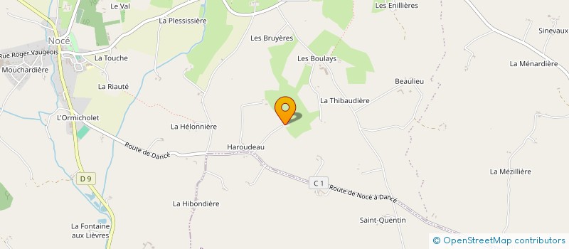 localisation de l'entreprise MADAME SUZANNE BINET à PERCHE-EN-NOCE