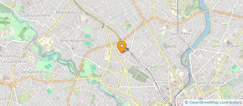localisation de l'entreprise MADAME SUZANNE BINET à NANTES