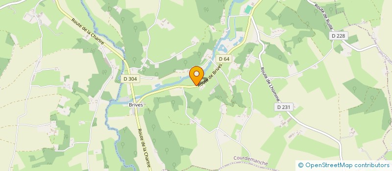 localisation de l'entreprise MADAME SUZANNE BINET  COURDEMANCHE