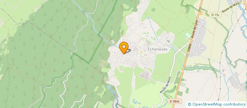 localisation de l'entreprise MADAME SUZANNE BOHANES  ECHENEVEX