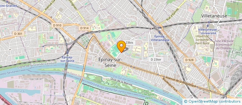 localisation de l'entreprise MADAME SUZANNE BOISGELOT à EPINAY-SUR-SEINE