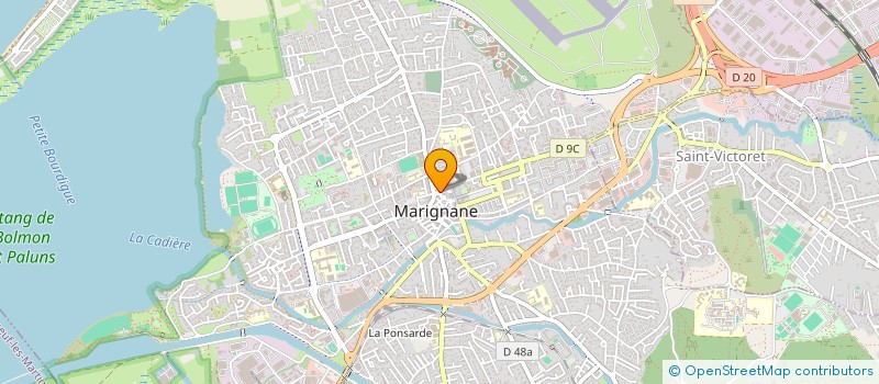 localisation de l'entreprise MADAME SUZANNE BORD  MARIGNANE