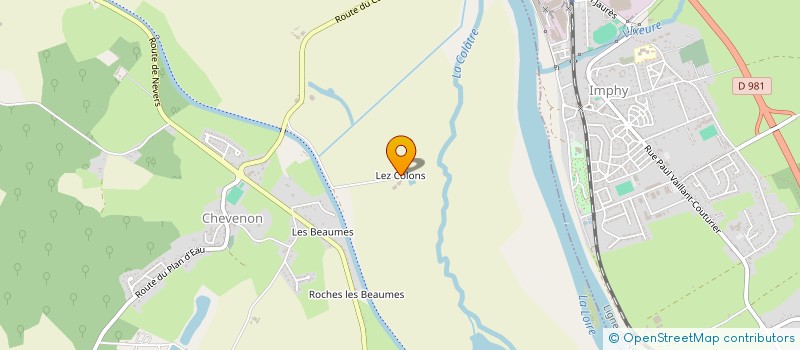 localisation de l'entreprise MADAME SUZANNE BOUILLE à CHEVENON