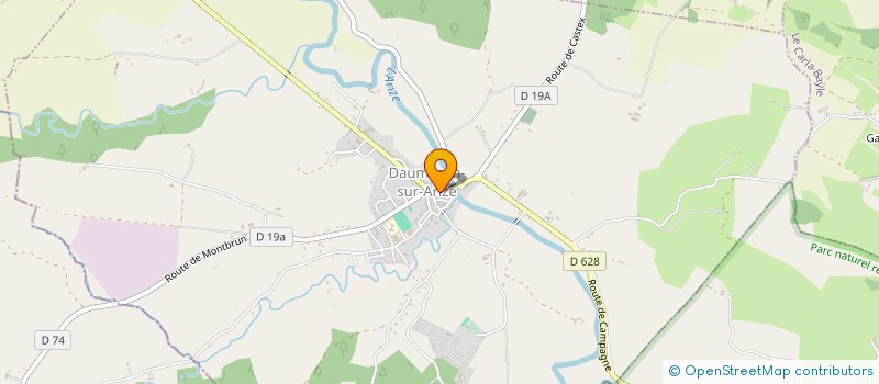 localisation de l'entreprise MADAME SUZANNE BOUIUS à DAUMAZAN-SUR-ARIZE