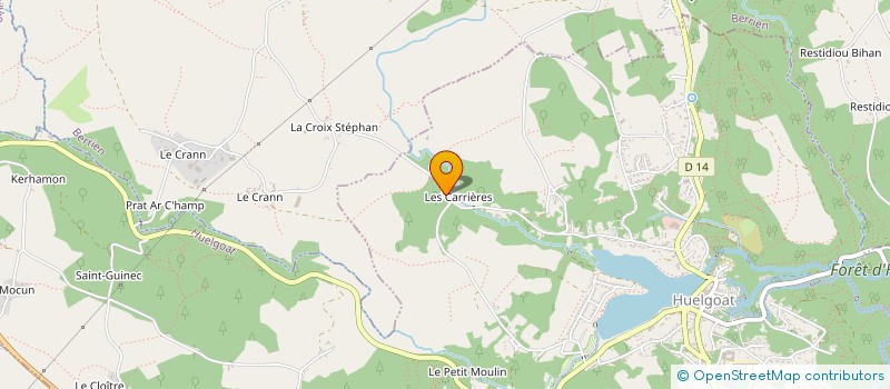 localisation de l'entreprise MADAME SUZANNE BREUX à BERRIEN