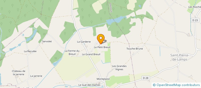 localisation de l'entreprise MADAME SUZANNE BRISSON à SOUGE