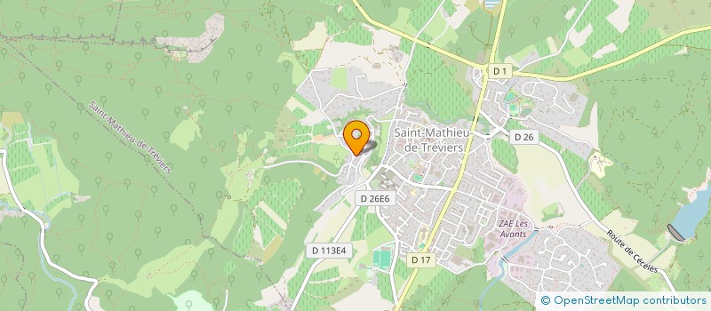 localisation de l'entreprise MADAME SUZANNE BROS  VALFLAUNES