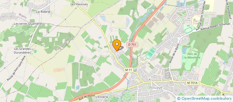 localisation de l'entreprise MADAME SUZANNE BUORD  SAINT-LEGER-LES-VIGNES