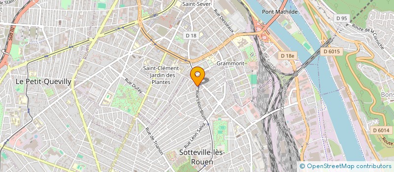 localisation de l'entreprise MADAME SUZANNE BURE  SOTTEVILLE-LES-ROUEN
