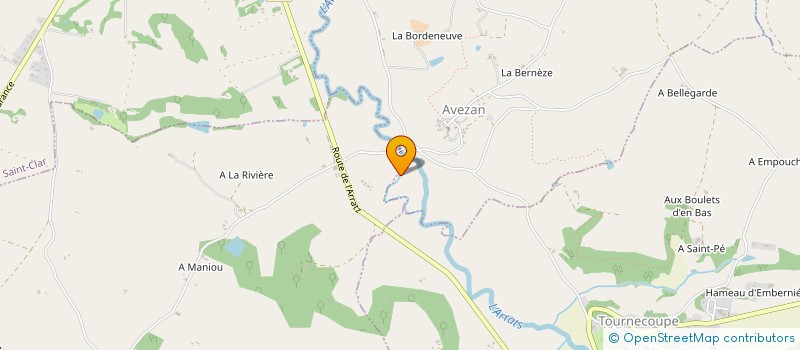 localisation de l'entreprise MADAME SUZANNE CACHART  SAINT-LEONARD