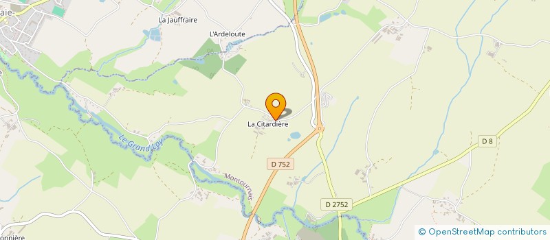 localisation de l'entreprise MADAME SUZANNE CAILLET  MONTOURNAIS