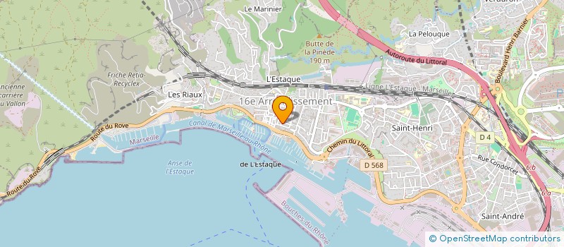 localisation de l'entreprise MADAME SUZANNE CARVIN à MARSEILLE