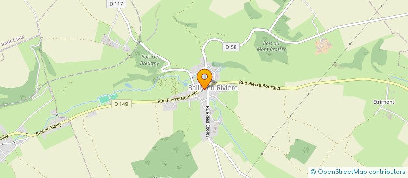 localisation de l'entreprise MADAME SUZANNE CASTELOT  BAILLY-EN-RIVIERE