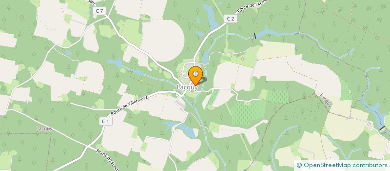 localisation de l'entreprise MADAME SUZANNE CAZALIS  POUYDESSEAUX