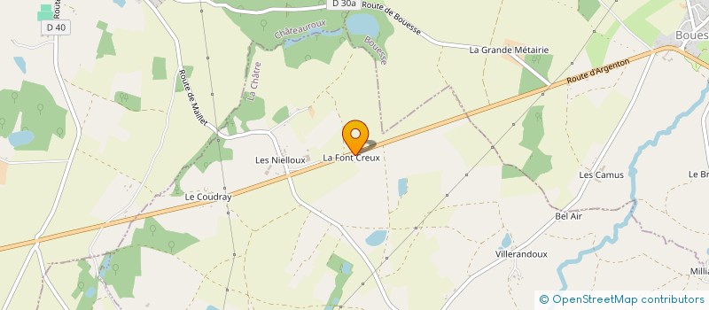 localisation de l'entreprise MADAME SUZANNE CHABENAT à MAILLET