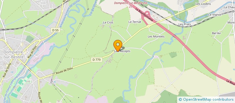 localisation de l'entreprise MADAME SUZANNE CHABROUX  SAINT-POURCAIN-SUR-BESBRE