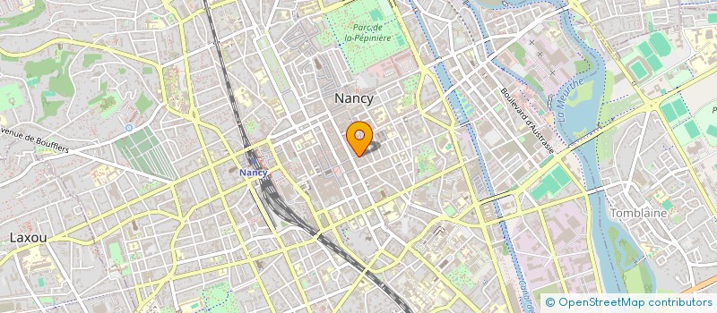 localisation de l'entreprise MADAME SUZANNE CHASSARD  NANCY