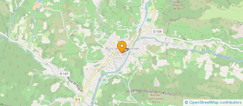 localisation de l'entreprise MADAME SUZANNE CHASTEL à BUIS-LES-BARONNIES