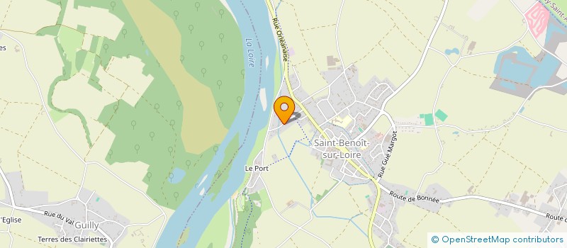 localisation de l'entreprise MADAME SUZANNE CHESNEAU à SAINT-BENOIT-SUR-LOIRE