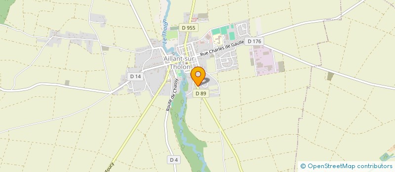 localisation de l'entreprise MADAME SUZANNE CHEVALLIER  MONTHOLON