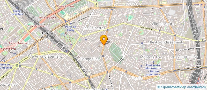 localisation de l'entreprise MADAME SUZANNE CHEVRIER  PARIS