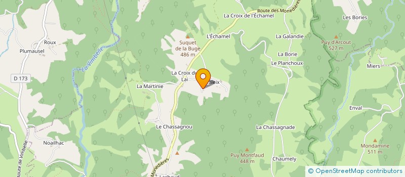 localisation de l'entreprise MADAME SUZANNE CHEZE à ORLIAC-DE-BAR