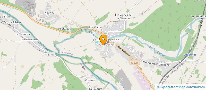 localisation de l'entreprise MADAME SUZANNE CHYS à CHITRAY