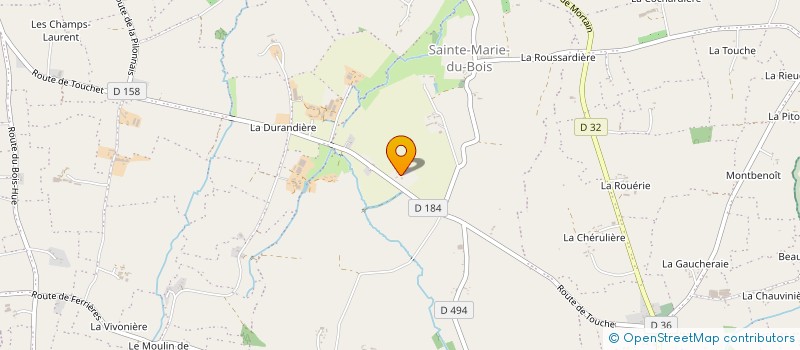 localisation de l'entreprise MADAME SUZANNE CLOUARD à LE TEILLEUL