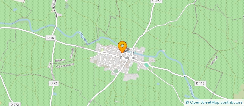 localisation de l'entreprise MADAME SUZANNE COCULA  PEPIEUX