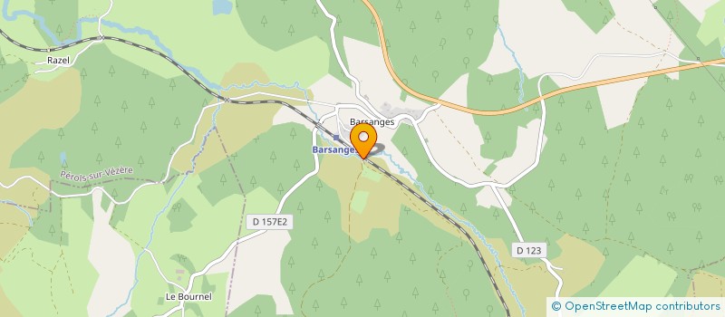 localisation de l'entreprise MADAME SUZANNE COIGNOUX  PEROLS-SUR-VEZERE