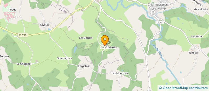 localisation de l'entreprise MADAME SUZANNE COLOMBIER à ORADOUR-SUR-VAYRES