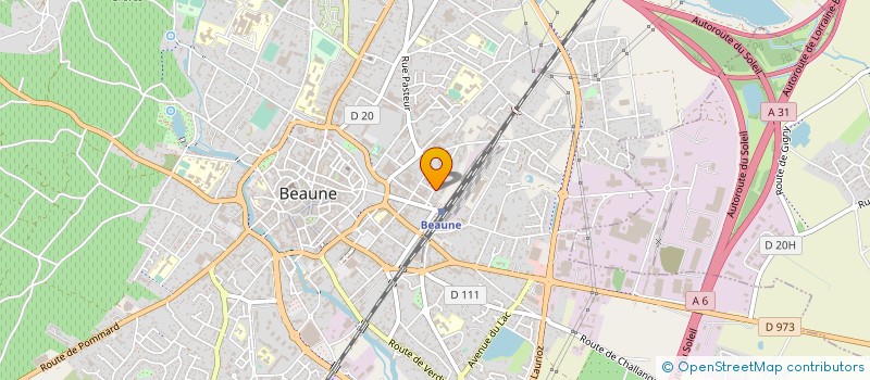 localisation de l'entreprise MADAME SUZANNE CORNIER à BEAUNE